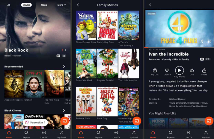 Top 6 Free Movie Streaming Platforms | Duonao